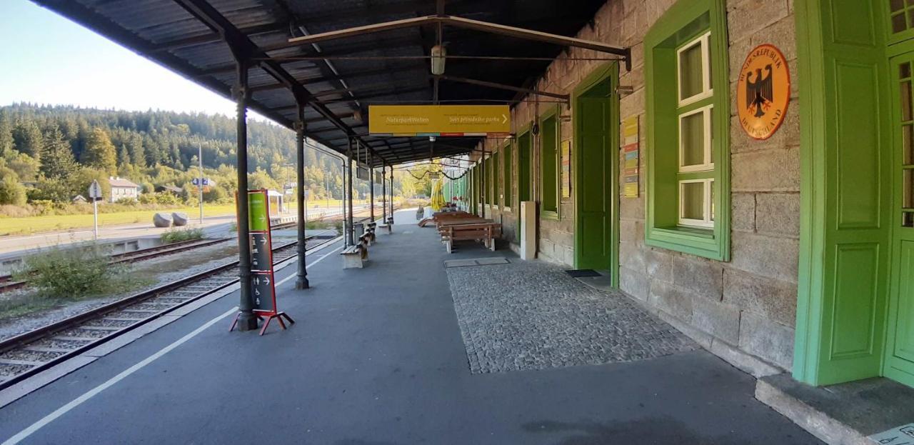 Aparthotel Dopravna Alzbetin à Železná Ruda Extérieur photo